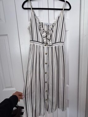 100% Cotton Designers Society Keyhole Dress XS